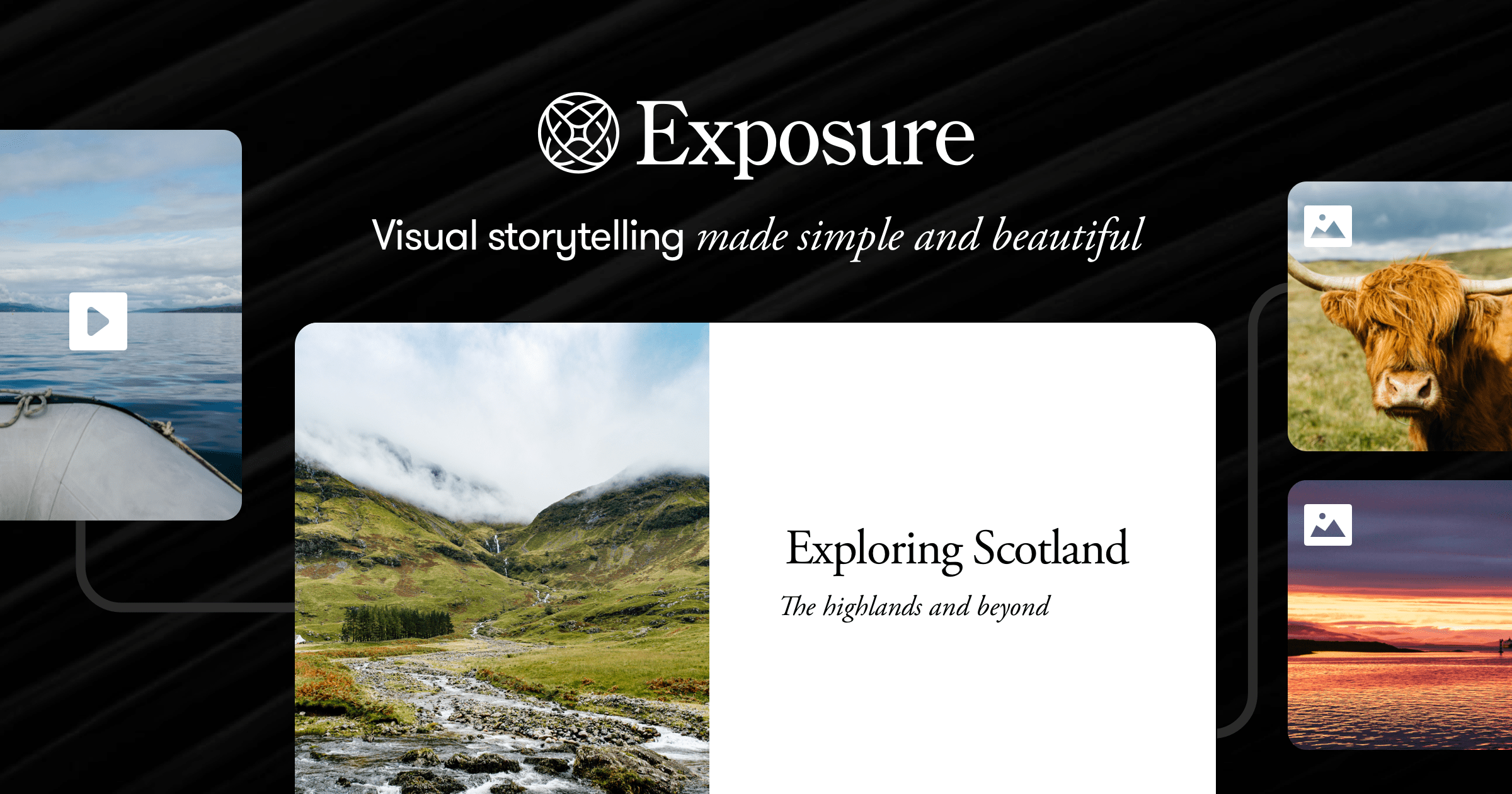The visual storytelling platform made simple and beautiful